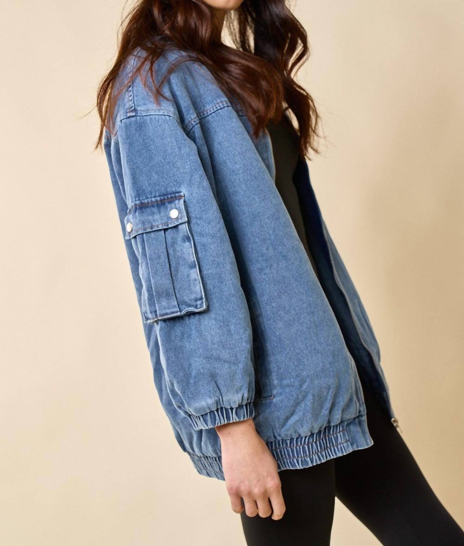 Blue Blush - Oversized Jacket