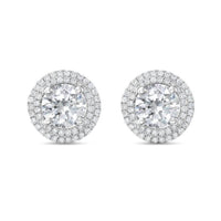 Diana M Jewels - Women's Round Lab-Grown Diamond Stud Earrings (15.00 Ct) - Grand