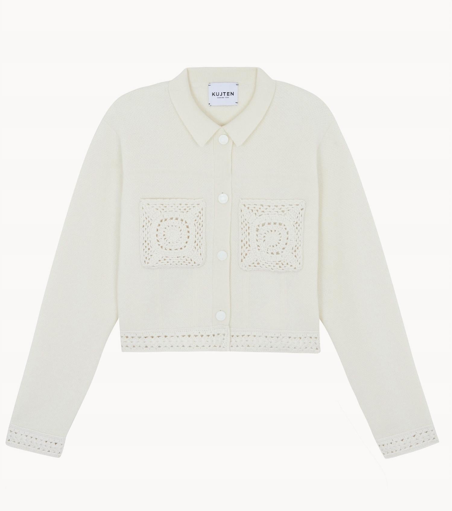 Kujten The Xenia Jacket in ecru - women's jacket - view 4