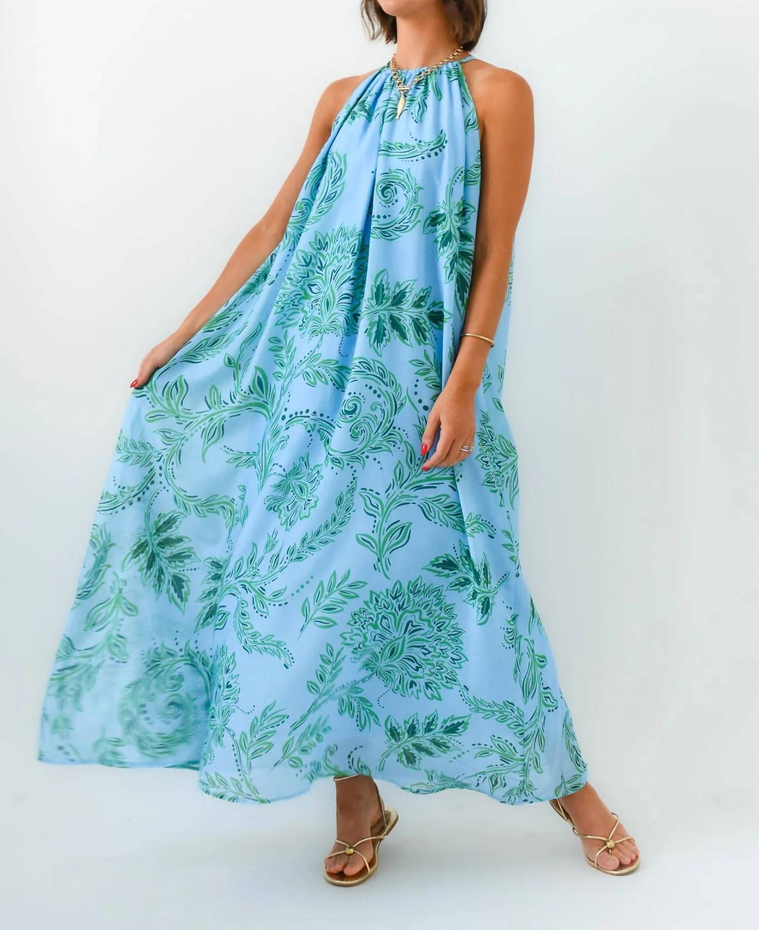 Tcec - Go With The Flow Midi Dress