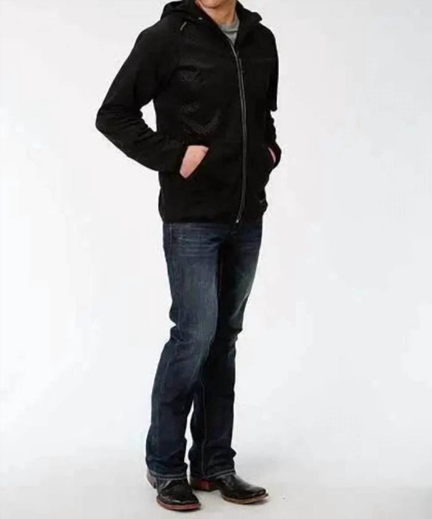 Roper - Front Zip Fleece Hoodie