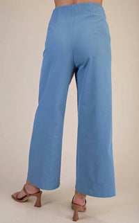 Glam - High Waisted Wide Leg Pants