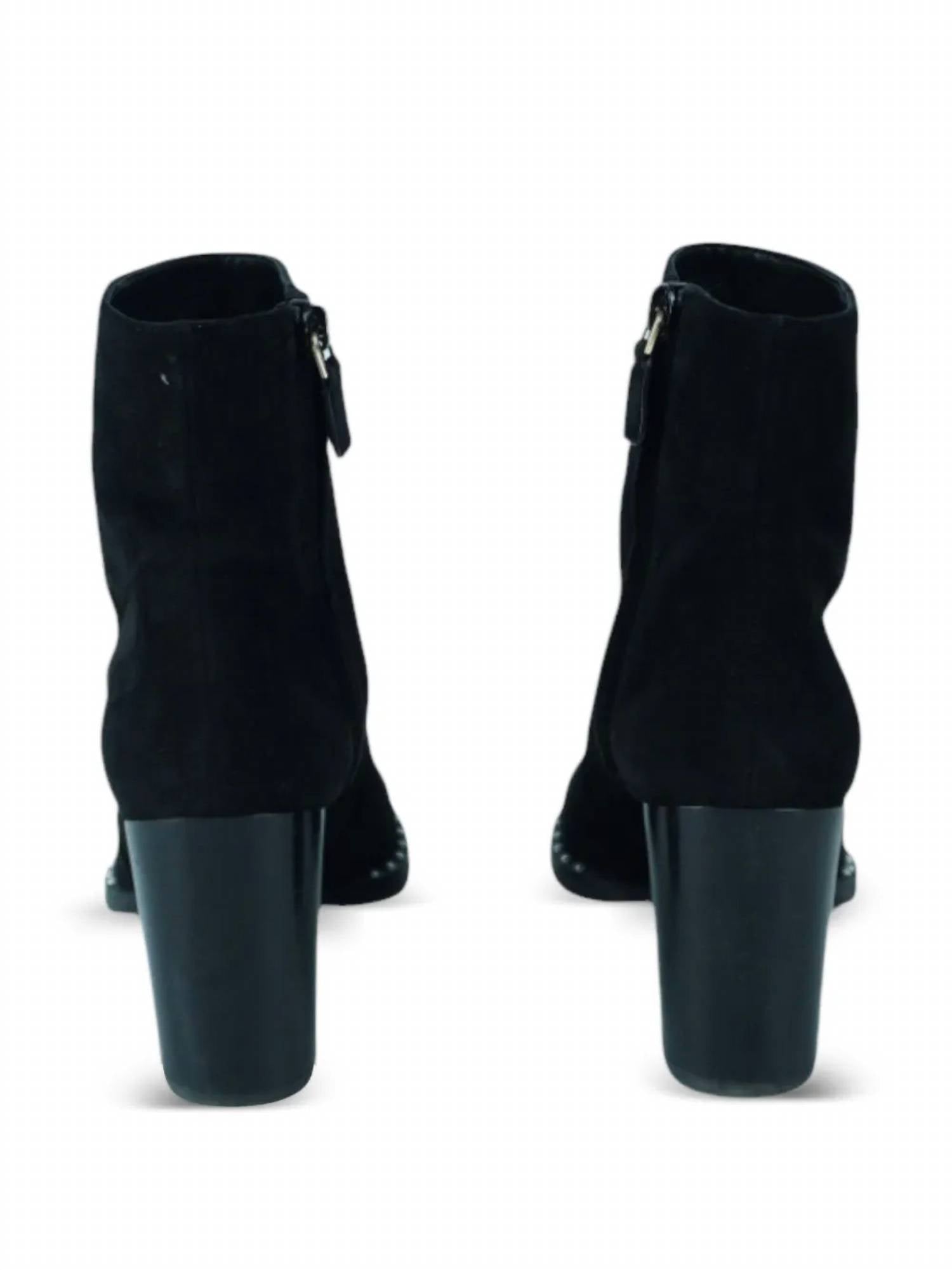 Stuart Weitzman - Women's Kailee Pearl Suede Ankle Bootie