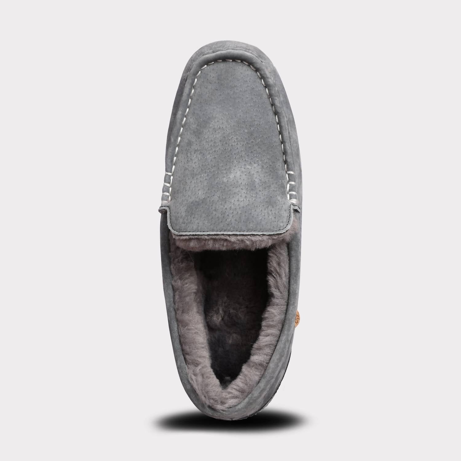 Lamo Women's Callie Slip-on Moccasin in charcoal - women's shoe - view 7