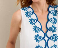 Tommy Bahama - St. Lucia V-Neck Linen Blend Dress