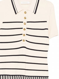 Zimmermann - Luna Striped Polo Mini Dress