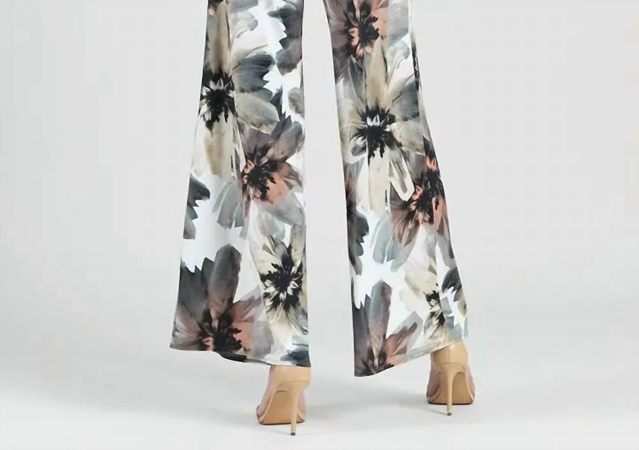 Clara Sunwoo - Floral Print Soft Palazzo Pants