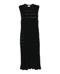 Salvatore Ferragamo - Women's Cable Knit Midi Dress