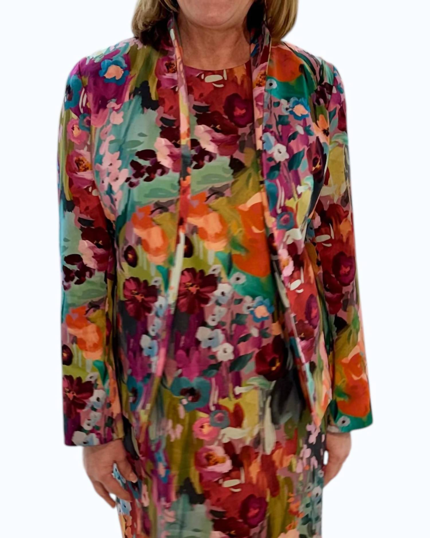 Estelle And Finn - Vibrant Floral Jacket