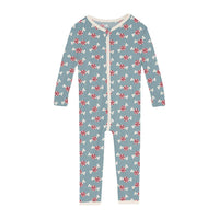 Kickee - Kids' Print Convertible Sleeper with Zipper