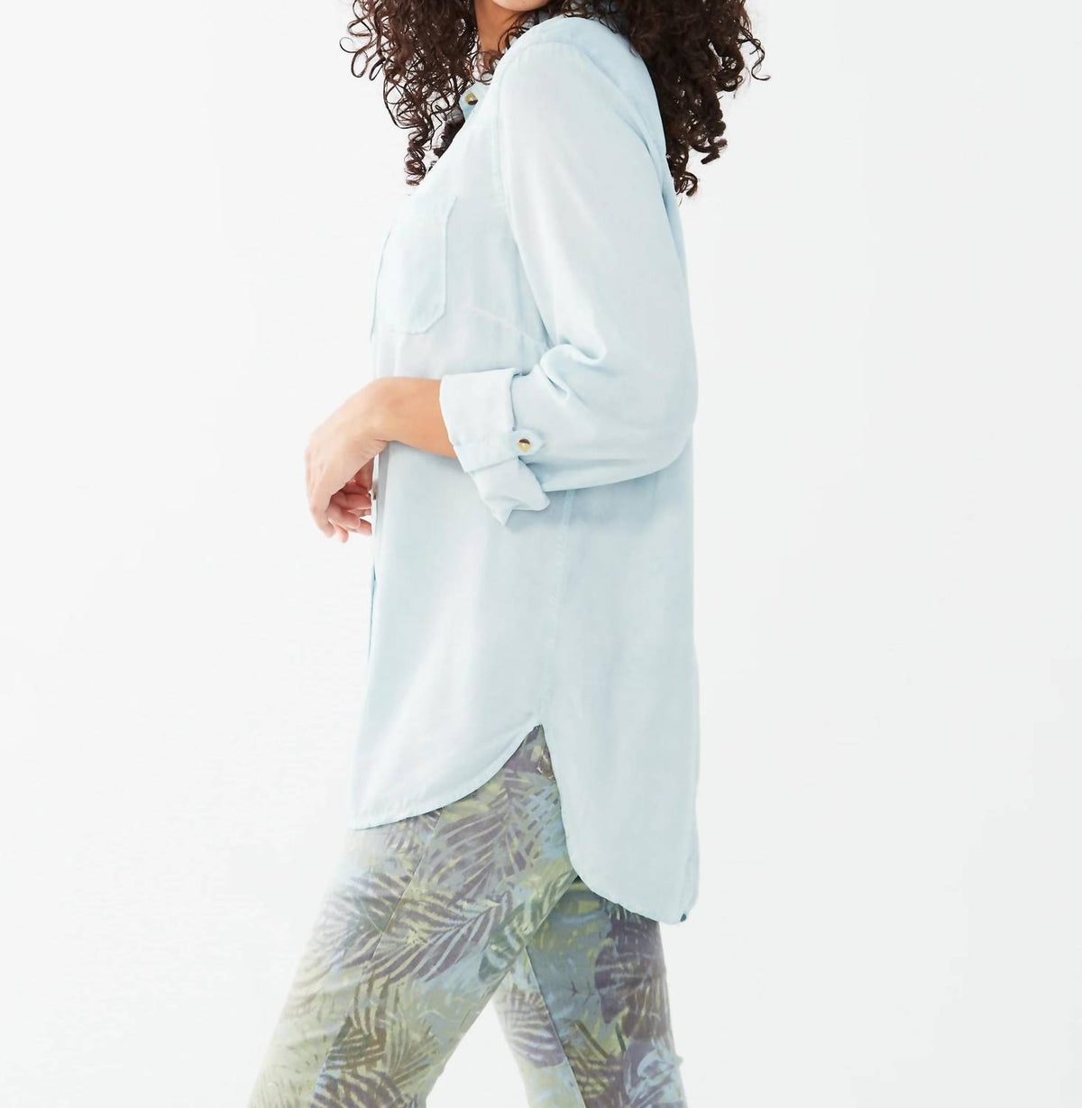 Fdj - Giselle Button Down Top