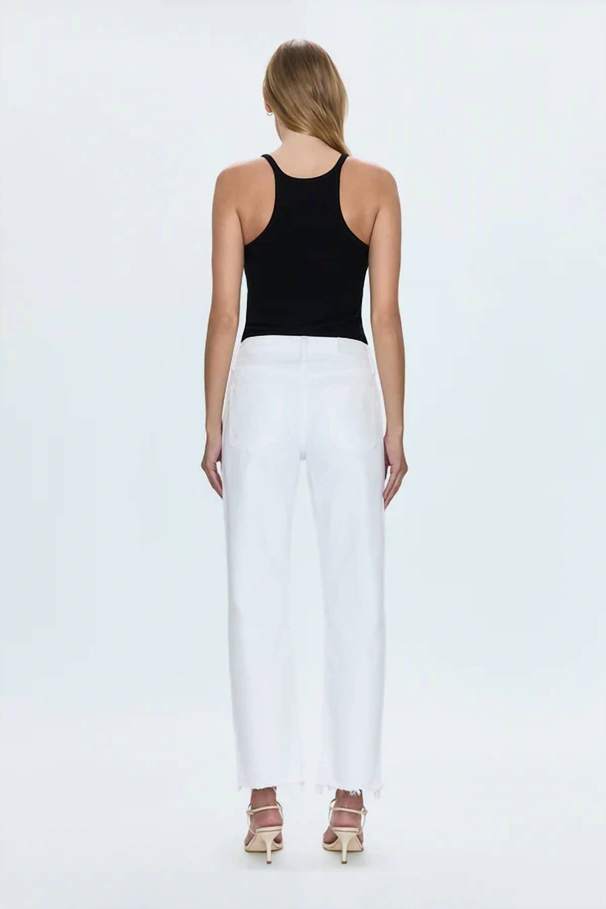 Pistola - Lexi Bowed Straight Jeans