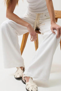Pistola - Jadyn Mid Rise Drawstring Palazzo Jean