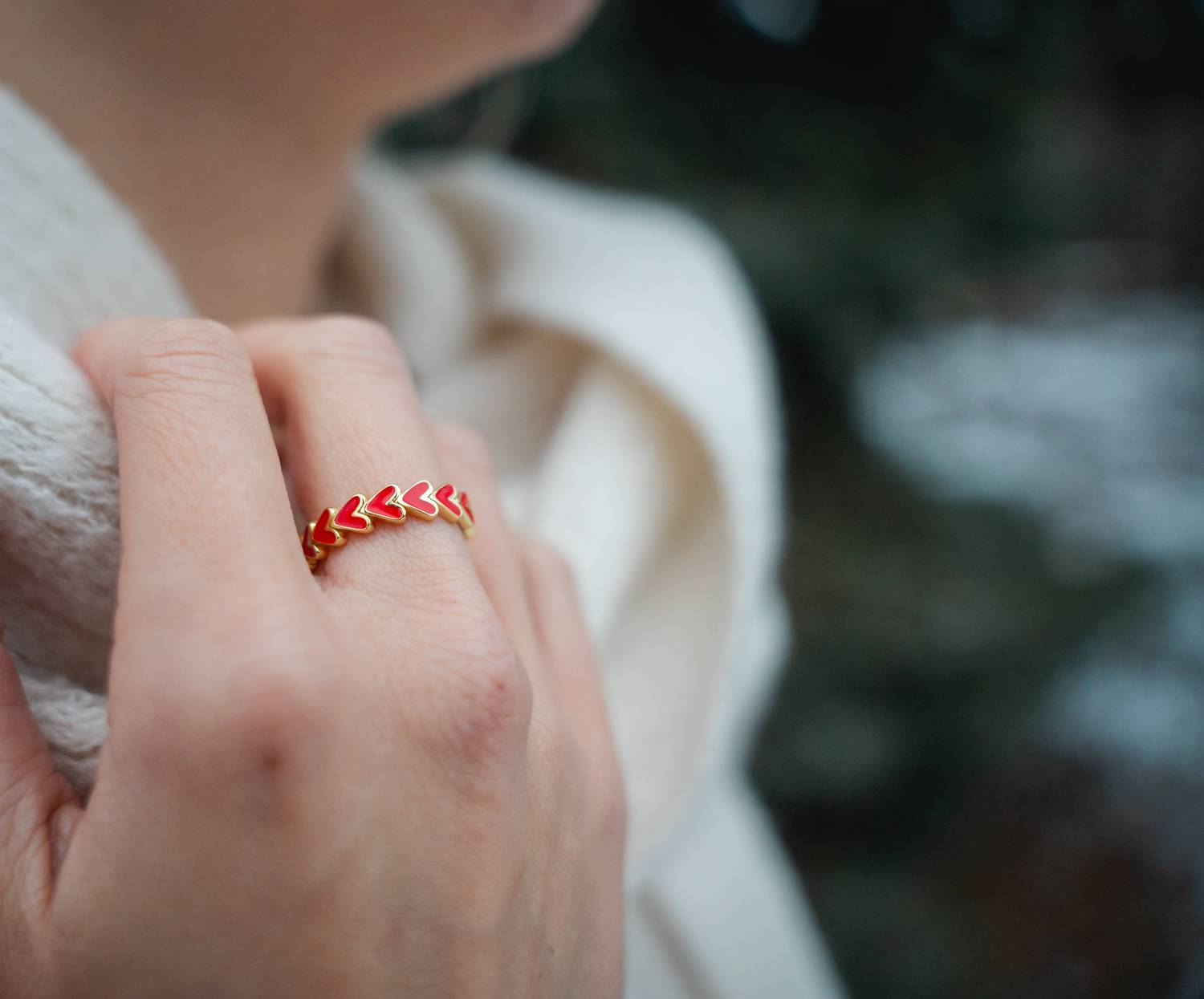 Starlette - Women's Eternity Heart Ring
