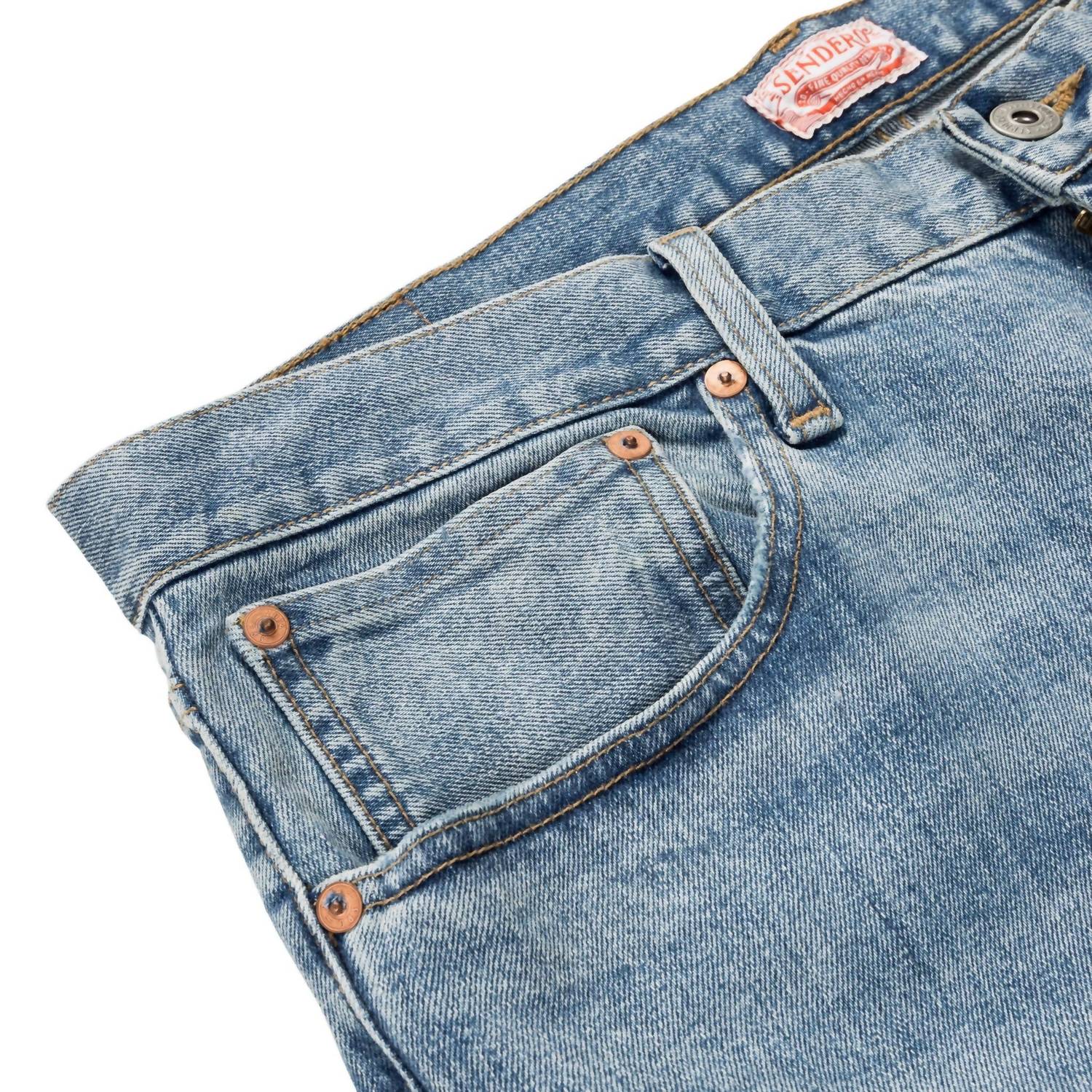 Sendero Provisions Co. The Hueco Jean in el paso wash - men's jeans - view 4