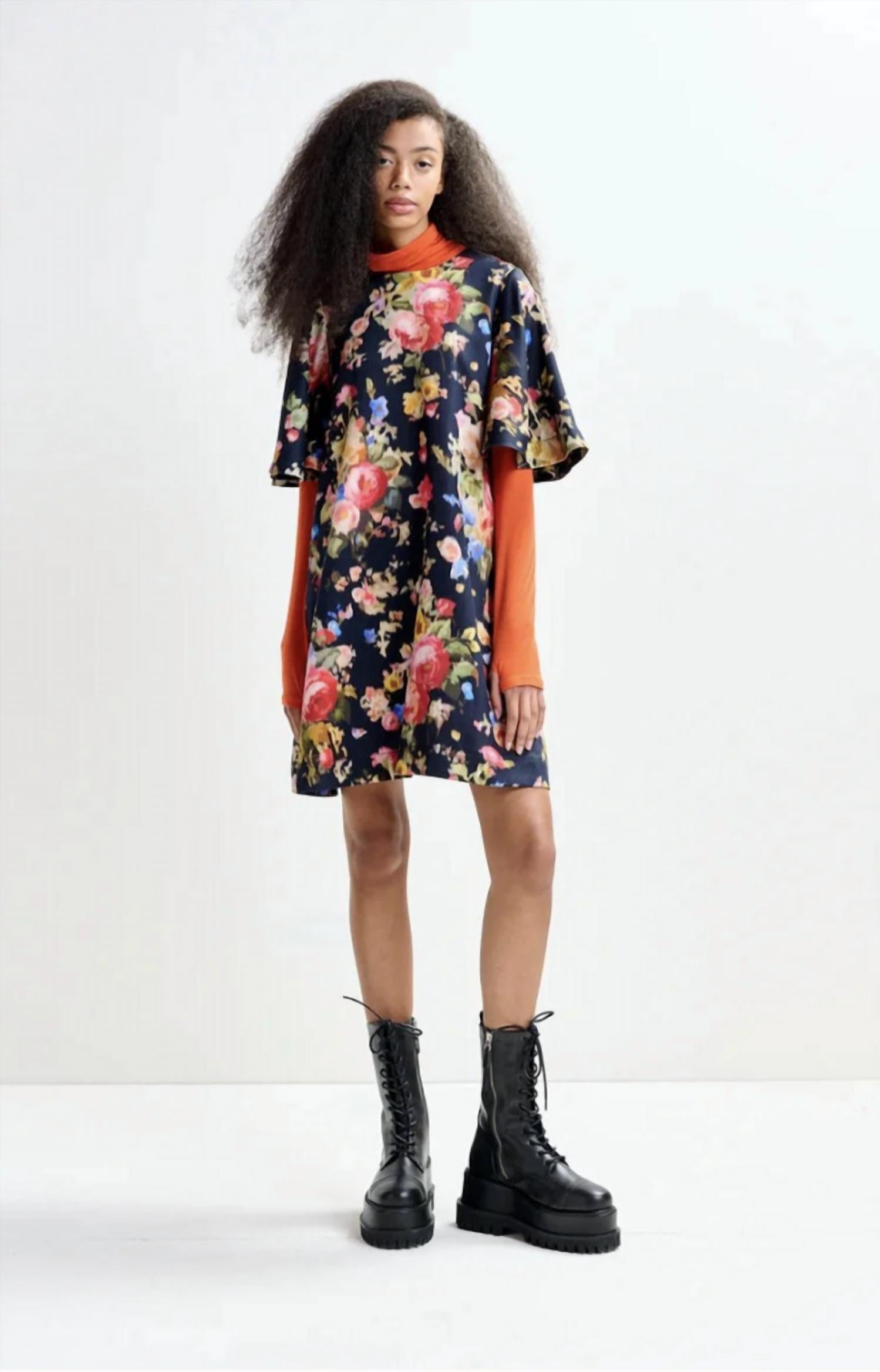 Essentiel Antwerp - Jamie Wide A-line Mini Dress