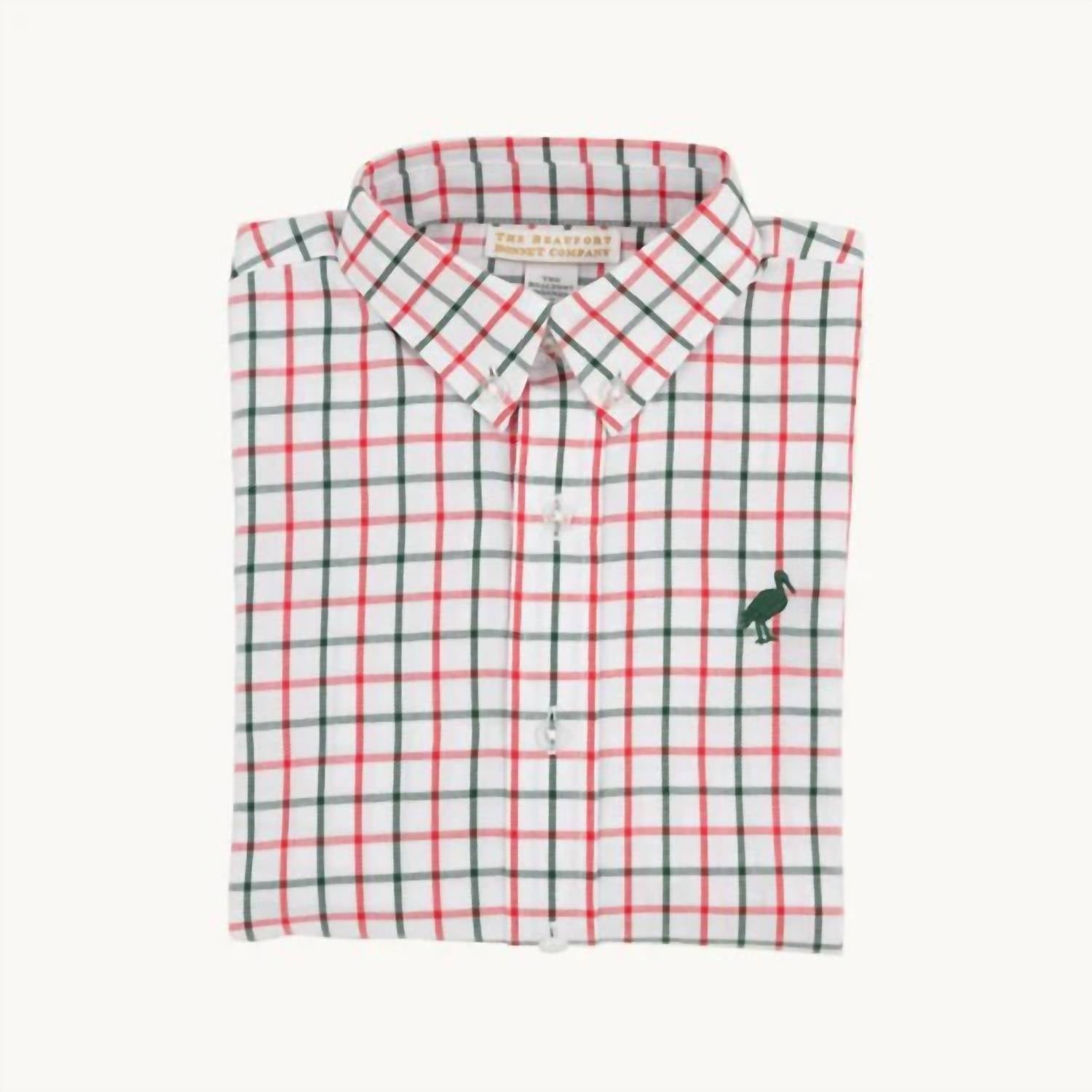 The Beaufort Bonnet Company - Kid's Dean's List Dress Shirt