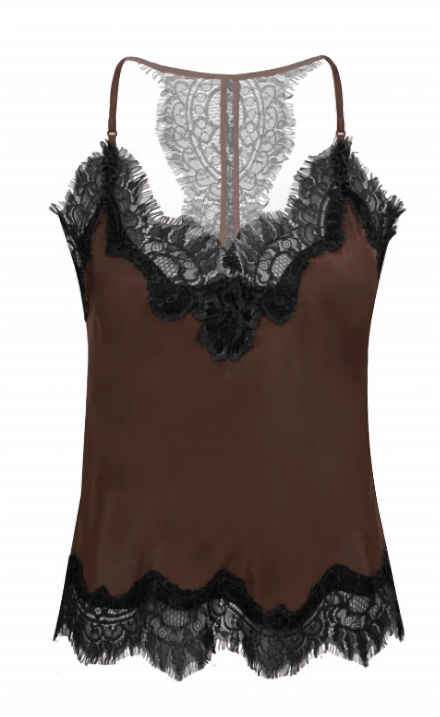 Gold Hawk - LUCY CONTRAST CROP CAMI