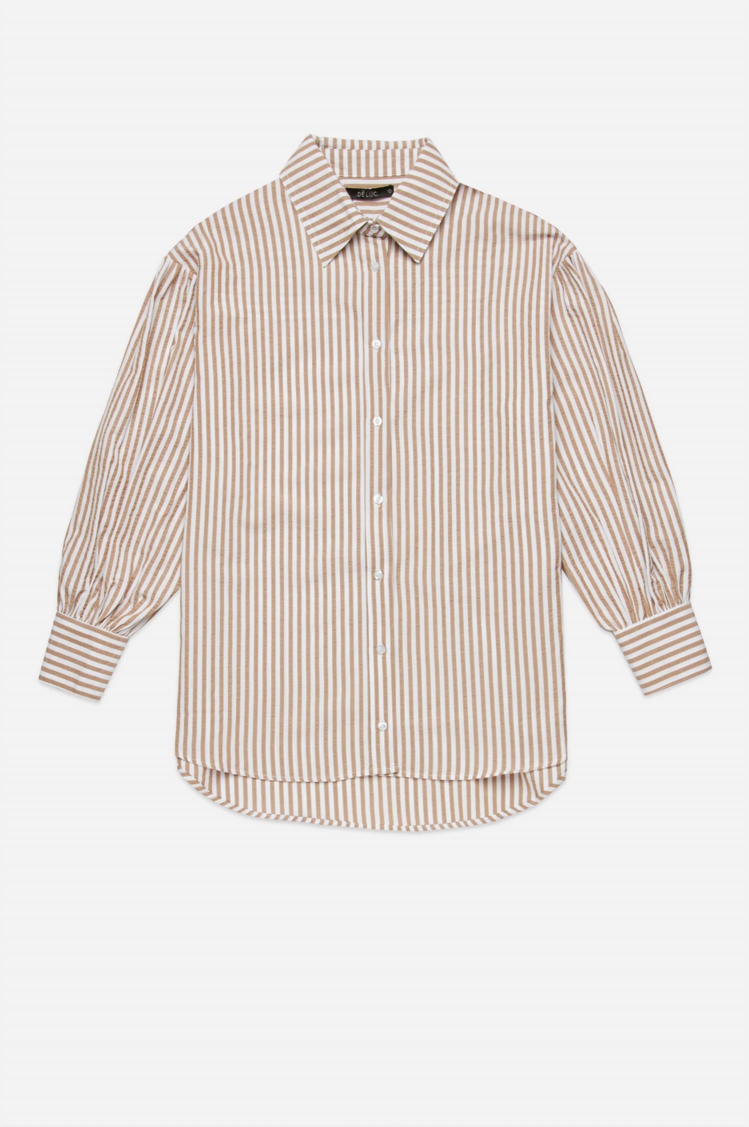 Deluc - Felicity Oversized Striped Button Down Shirt