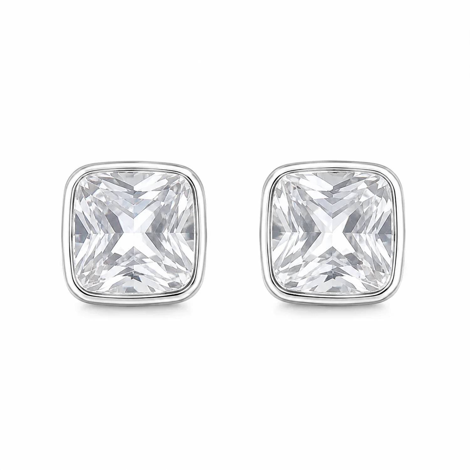 No Whining Designing - Women's Dainty Square Stud Earring