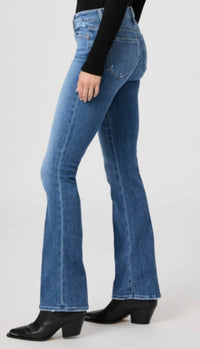 Paige - High Rise Manhattan Bootcut Jeans
