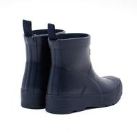 HUNTER Boys Play Rain Boots in valtameri blue - kids' shoe - detail view