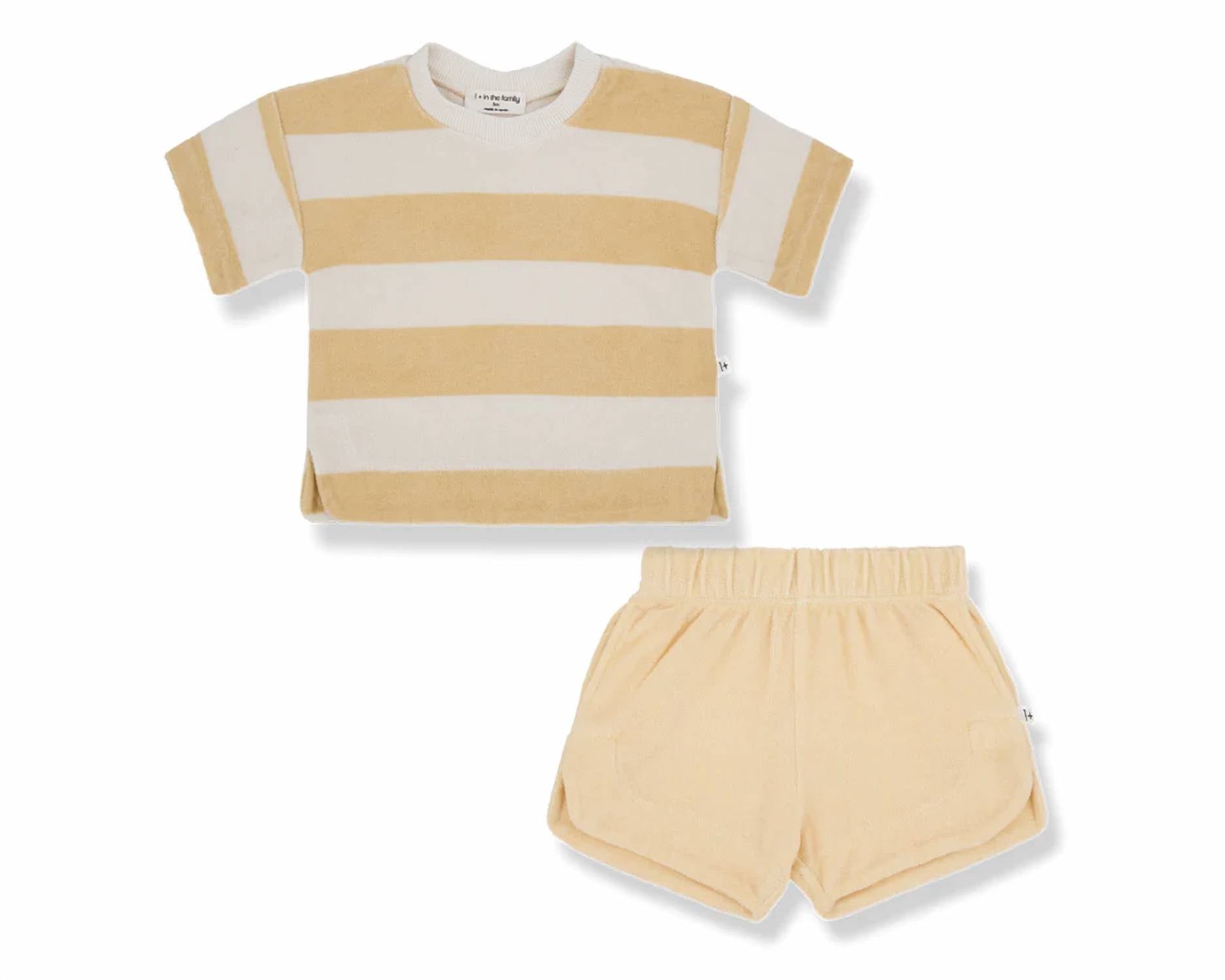 One More In The Family - Kid's Ricardo Sara Terry Shorts Set