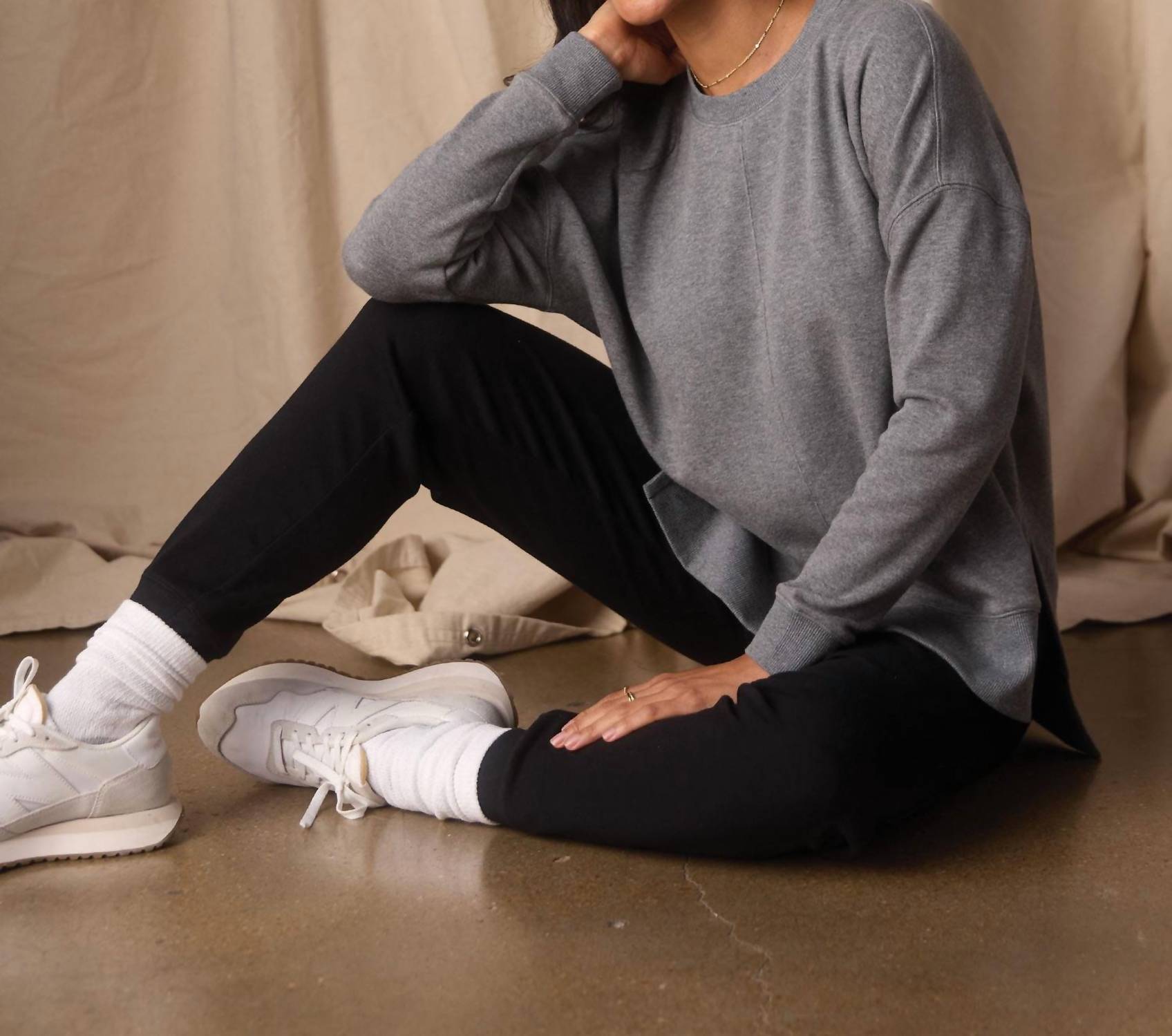 The Normal Brand - Fleece Puremeso Splitside Pullover