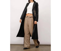 Loucia - Thalia Faux Leather Coat