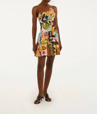 Farm Rio - Women's Grace Palm Parade Pop Dress