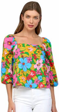 Fate - Bitsy Floral Top