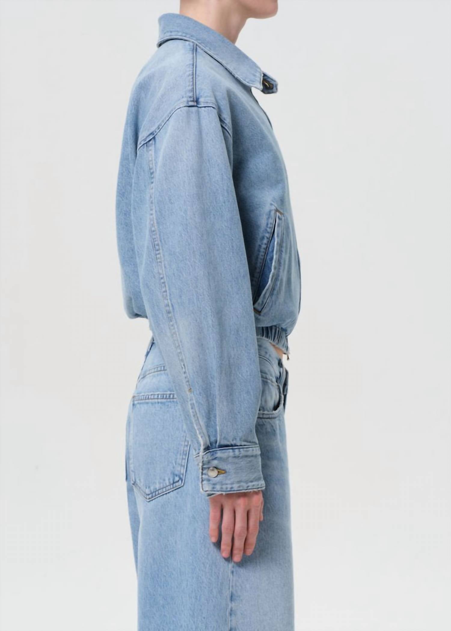 Agolde - Nile Denim Blouson Jacket