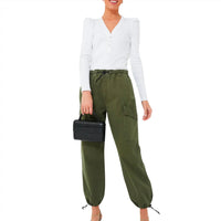 ASKK NY Women's Parachute Pant in fatigue - women's pants - view 4
