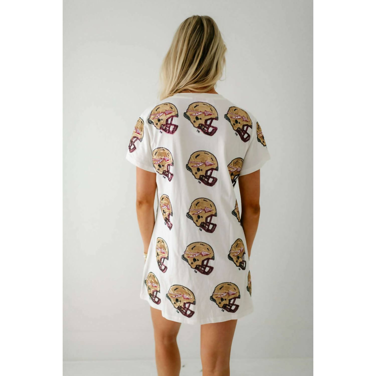 Queen Of Sparkles - Fear The Spear Shirt Dress