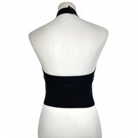 Monrow - Ribbed Sweater Knit Halter Tank Top