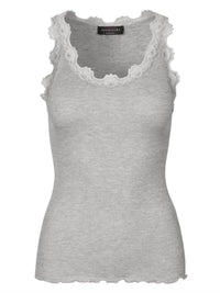 Rosemunde - Women's Top With Lace Trim