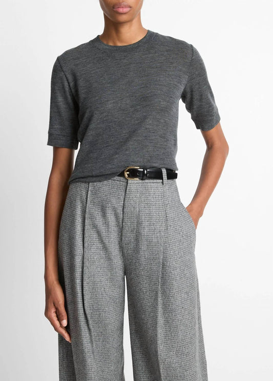 Vince - Wool Shrunken T-shirt