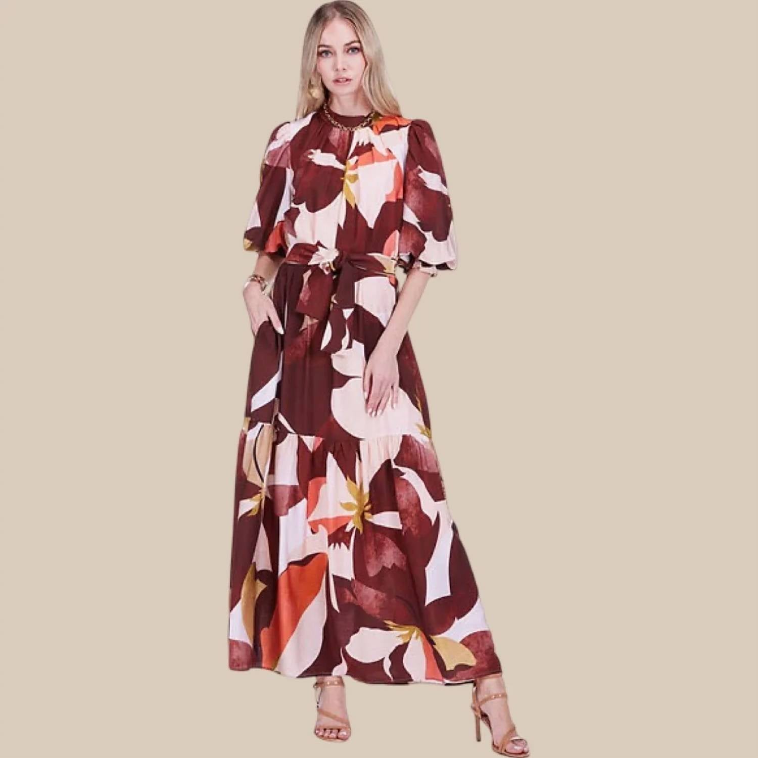 Jade - Harvest Burst Maxi Dress
