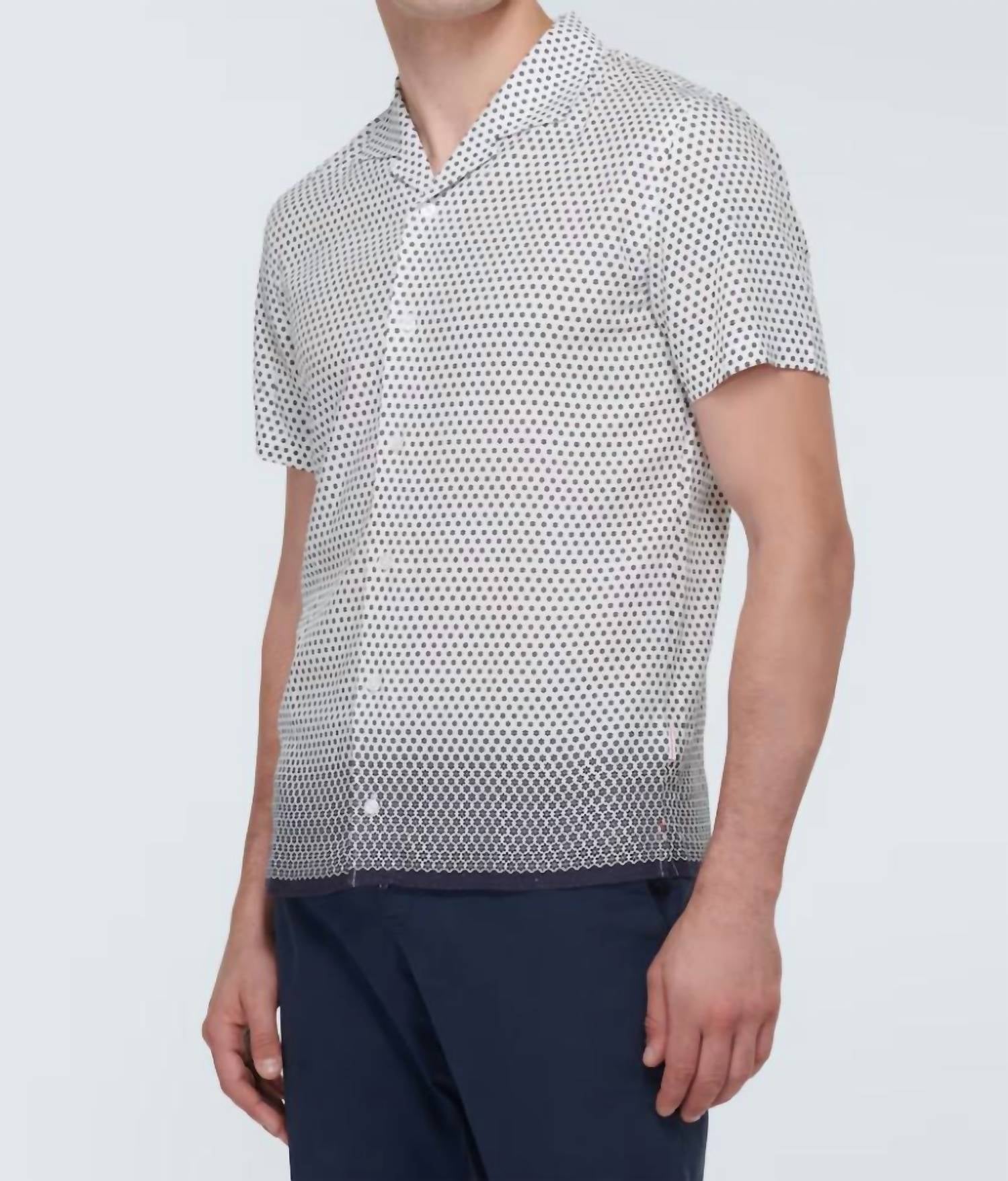 Orlebar Brown - Hibbert Floral Bowling Shirt