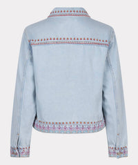 Esqualo - Women's Jonna Jean Embroidery Jacket
