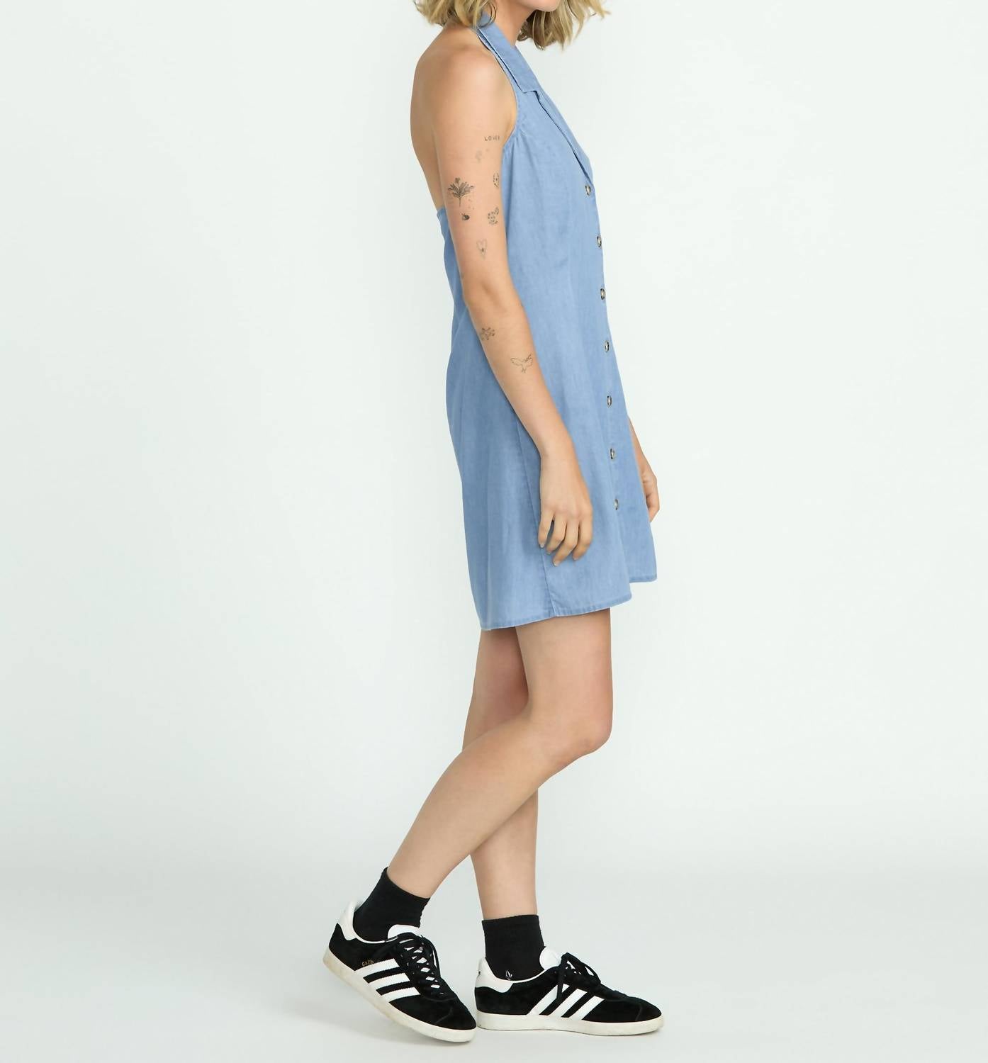 Volcom - Sweet Talker Denim Mini Dress