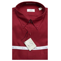Cooper & Stewart - Men's Solid Wrinkle-free Cotton Twill Shirt