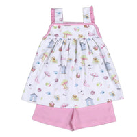 Baby Loren - Girl's Sandy Toes Shorts Set