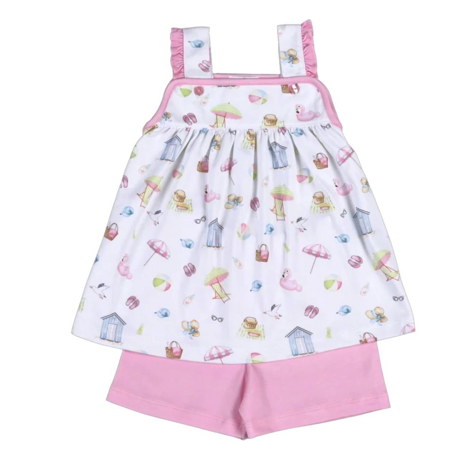 Baby Loren - Girl's Sandy Toes Shorts Set