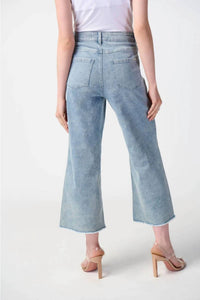 Joseph Ribkoff - Embellished Culotte Jean Pants