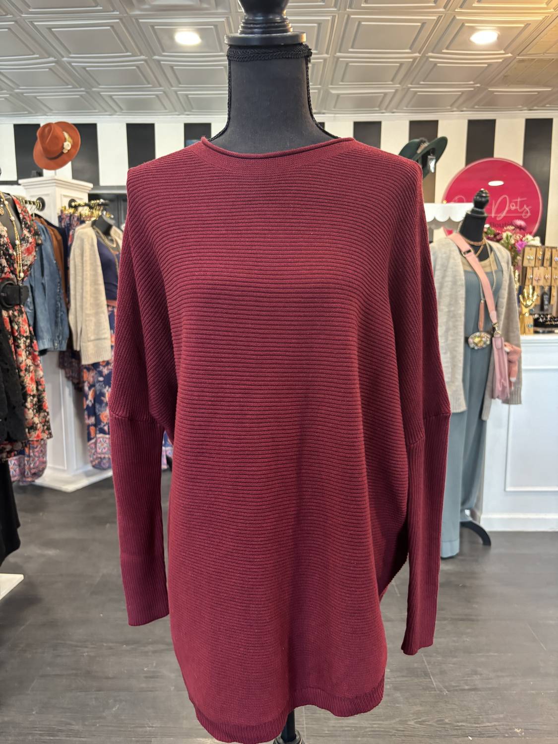 Heathmoor - Women's Ribbed Sweater With Roll Neck