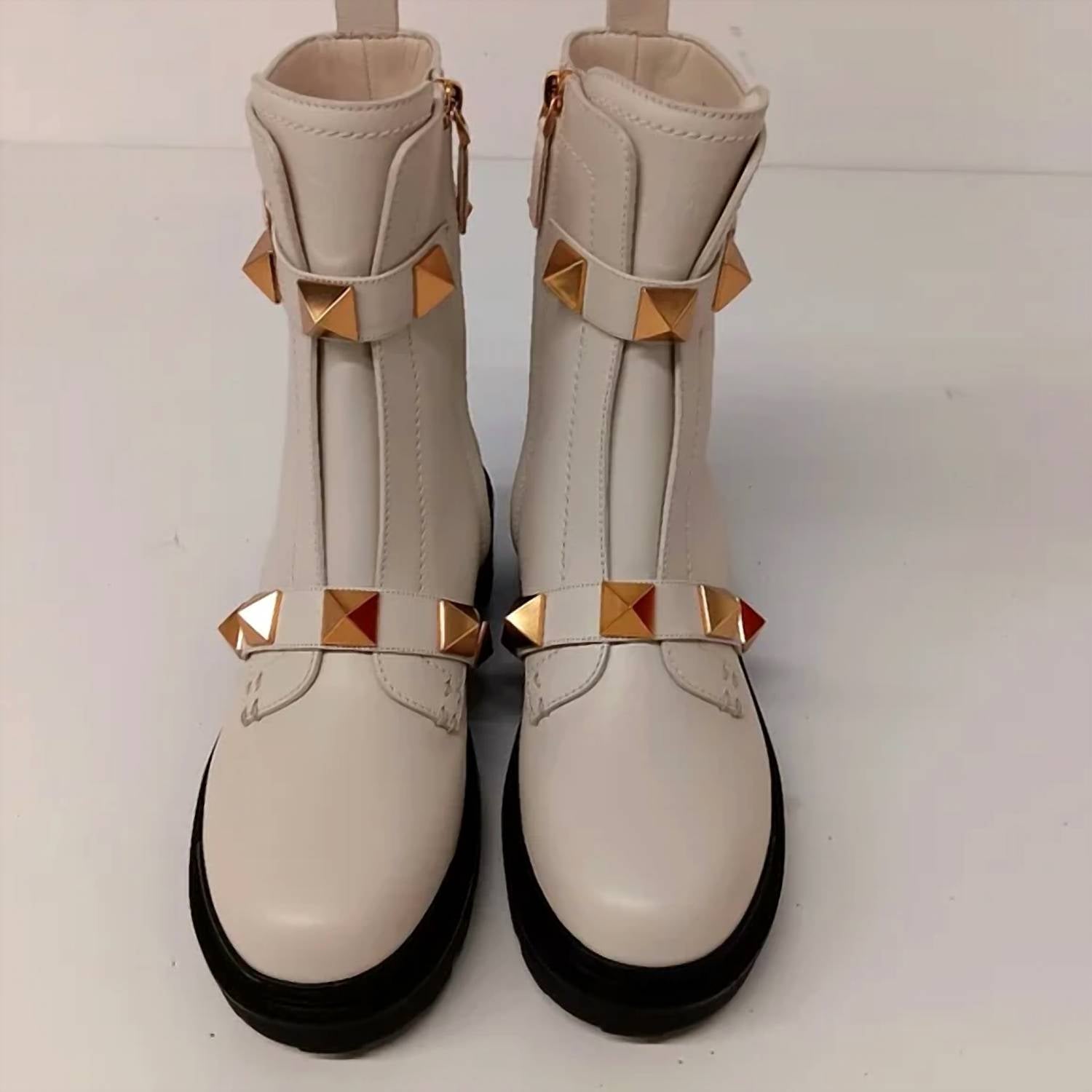 Valentino Garavani - Women's Roman Stud Combat Boots