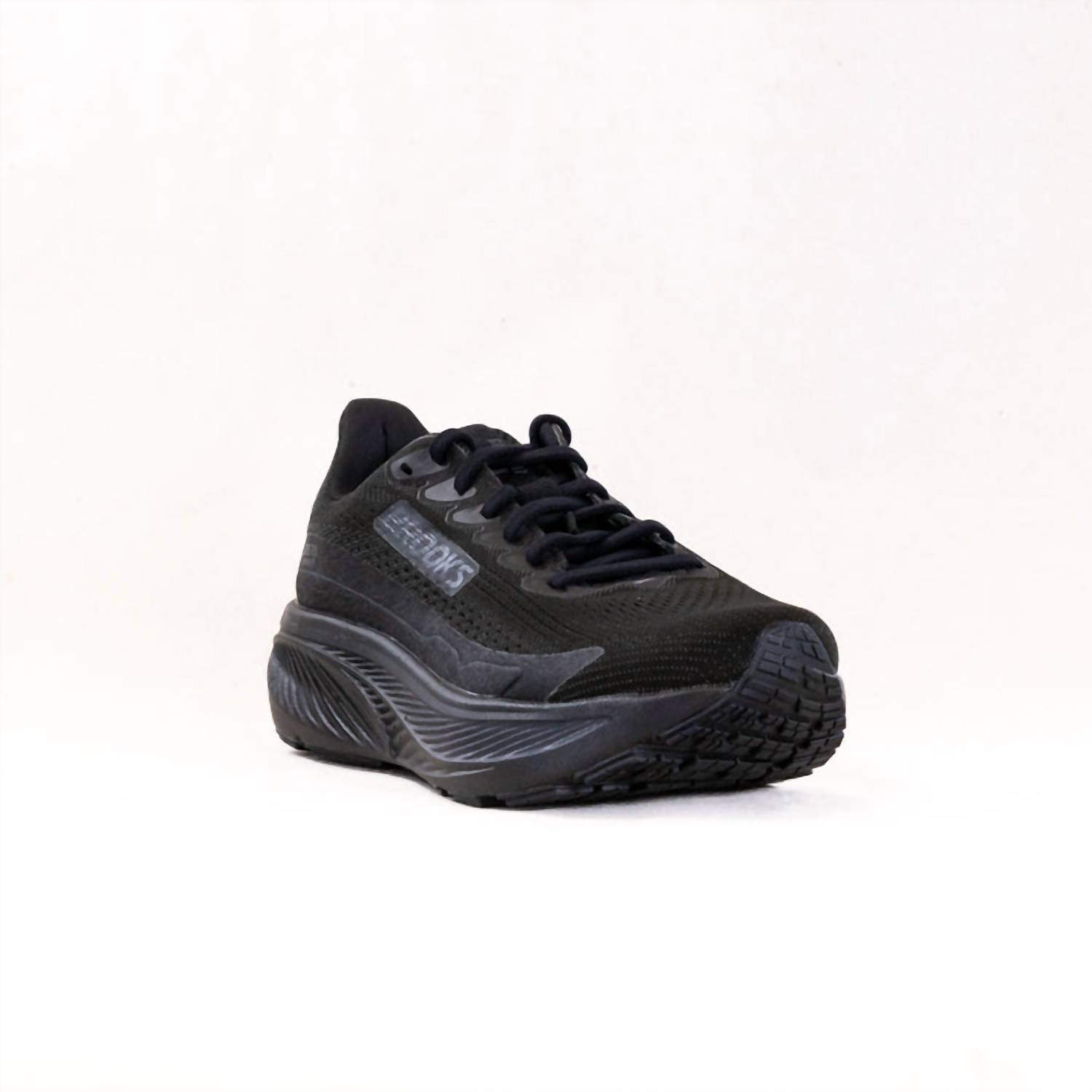 BROOKS Men's Ghost 17 Running Shoe in 020 black black ebony - men's shoe