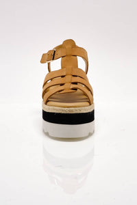 Free People - Women's Mykonos Suede Fisherman Flatform Wedges