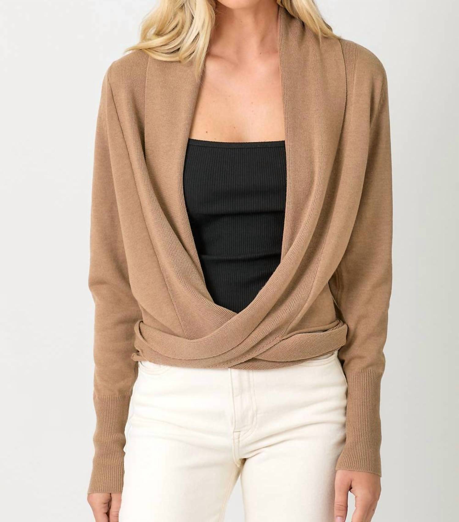 Mystree - Multiway Open Sweater Cardigan